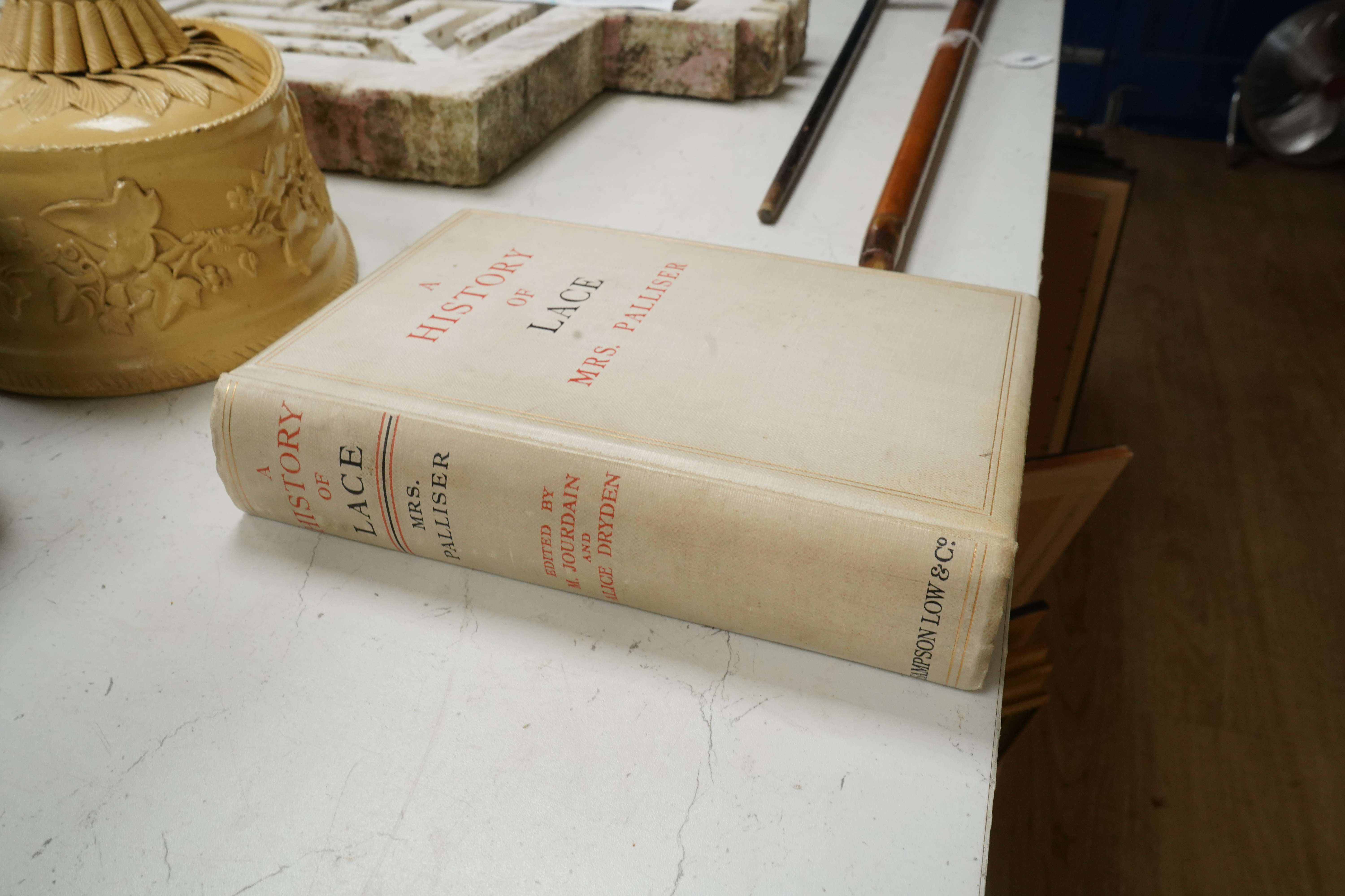 A History Of Lace, Mrs Palliser, edited by M. Jourdain and Alice Dryden, Sampson Low and Co, revised, rewritten and enlarged, 1902
